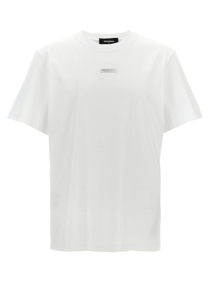 Dsquared2 Logo T shirt - Bianco | 556bec675eff8635e6f13ce11a91e3f4133b5123