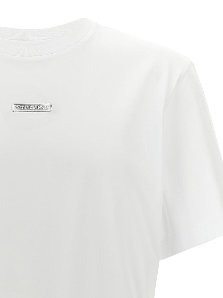 Dsquared2 Logo T shirt - Bianco | 28562949944942cd56f39c7b7862394b10acec09