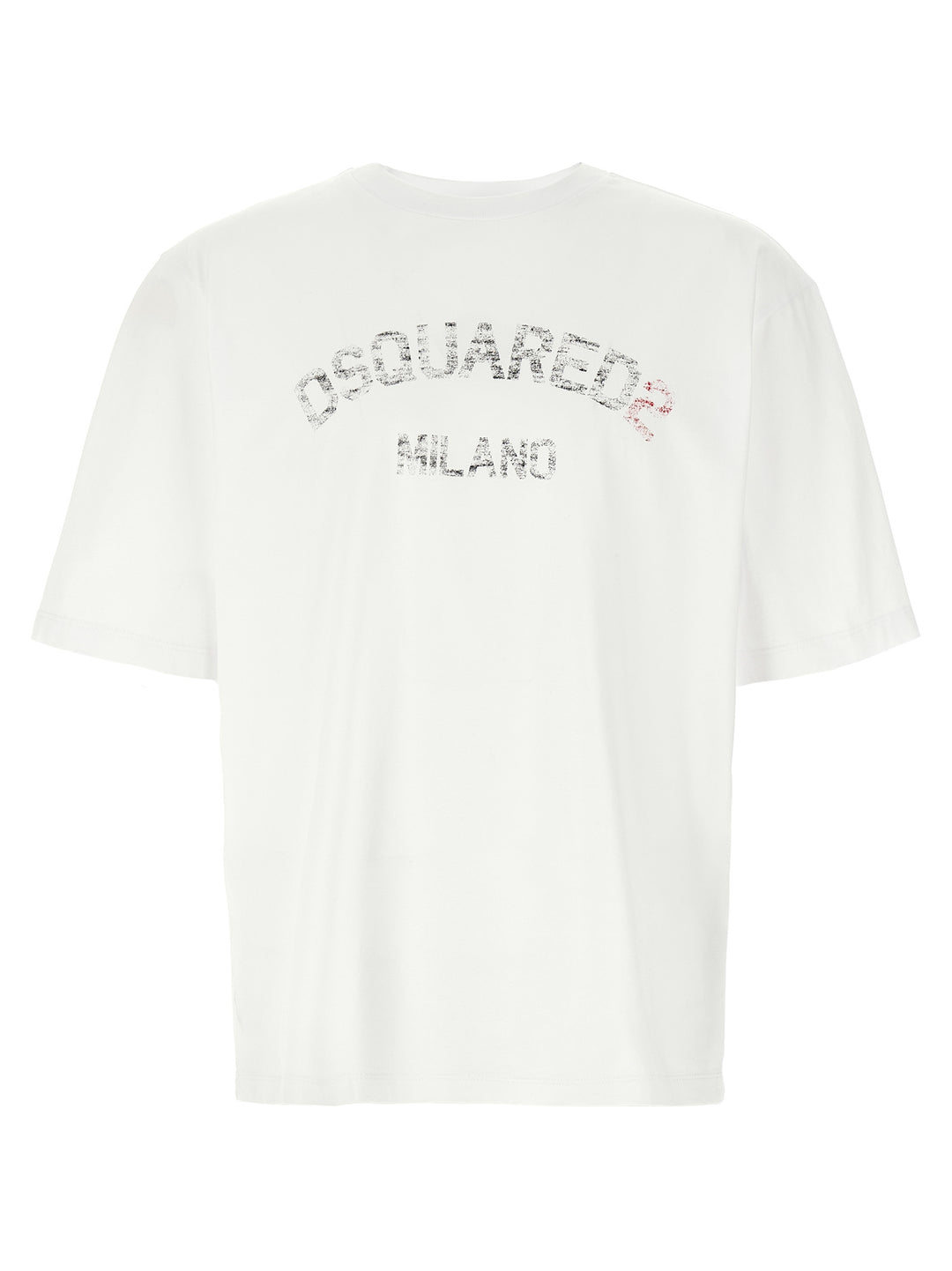 Dsquared2 Loose Fit T shirt - Bianco | 613508498c399e5bcfd10c03b3970cdc94bb3008