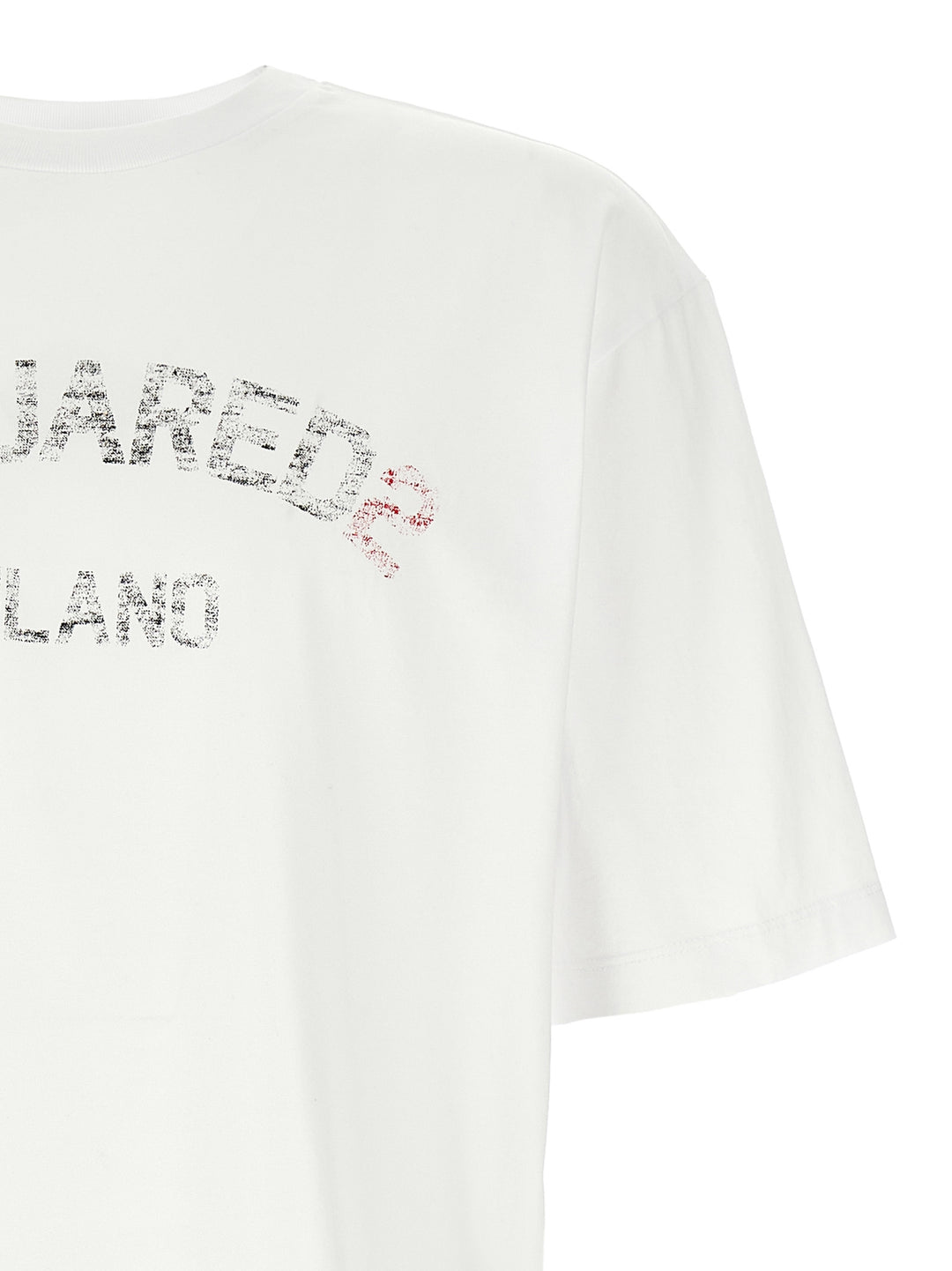 Dsquared2 Loose Fit T shirt - Bianco | 2cab432c7852d13e46db5febdd8ce413e64c6834