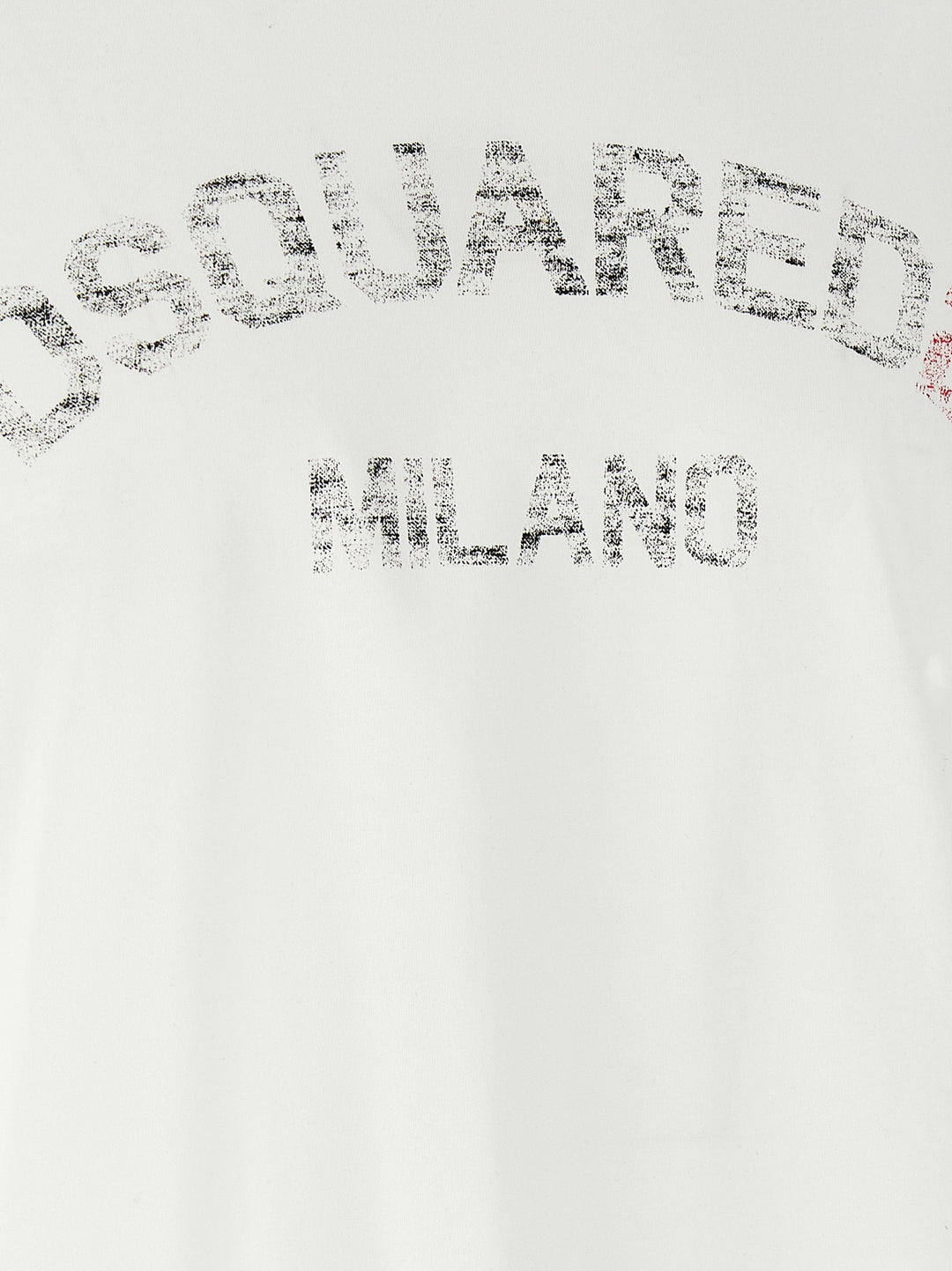 Dsquared2 Loose Fit T shirt - Bianco | dfb31649bd169ac307951e5a205803d8fe8210f1