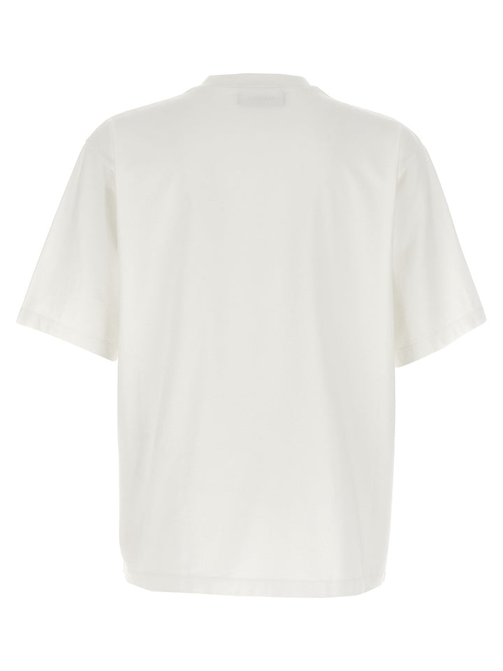 Dsquared2 Sponge Patch T shirt - Bianco | 82bb7685d6b63866eafad91137f20db7522f4bc2