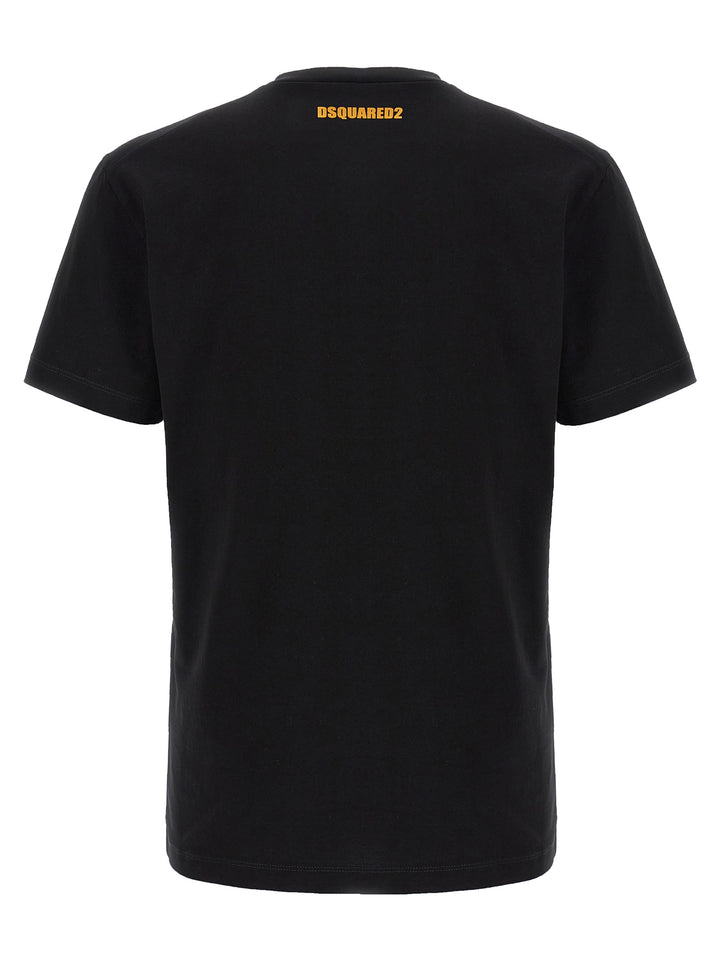 Dsquared2 Cool Fit T shirt - Nero | e7952ecba582bd94785adb9a5cb8c6214e131f16