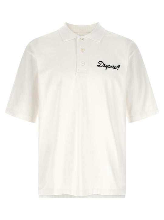 Dsquared2 Signature T Shirt Bianco