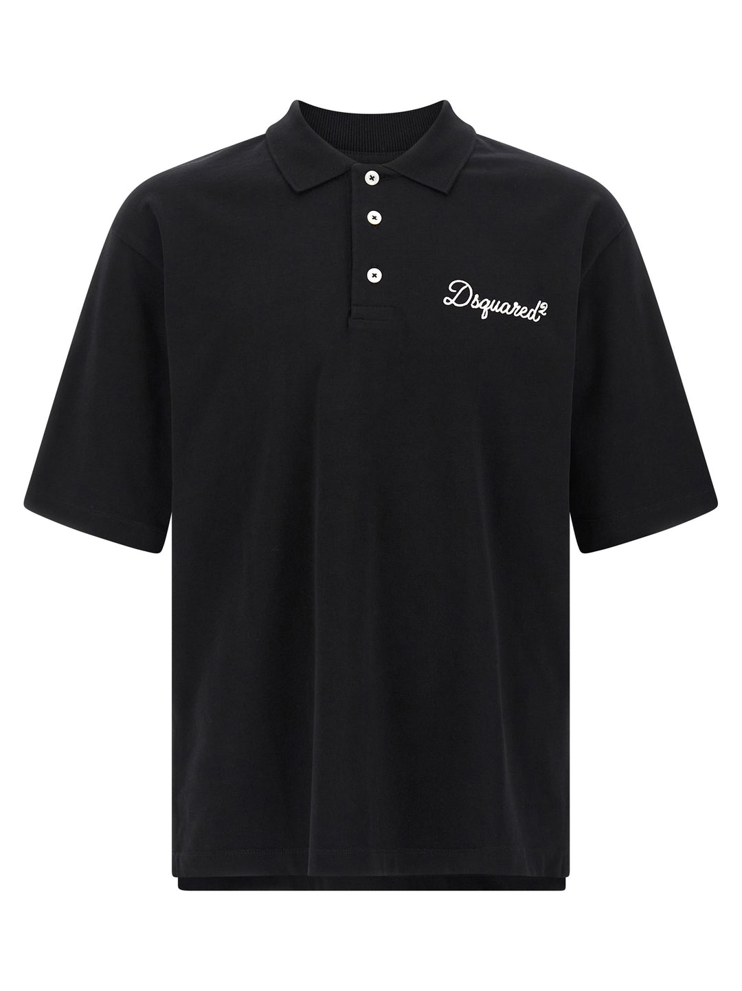 Dsquared2 Dsquared2 Signature Polo - Nero | 124584943dad12221c69a1d133fb6aa4c4ddf671