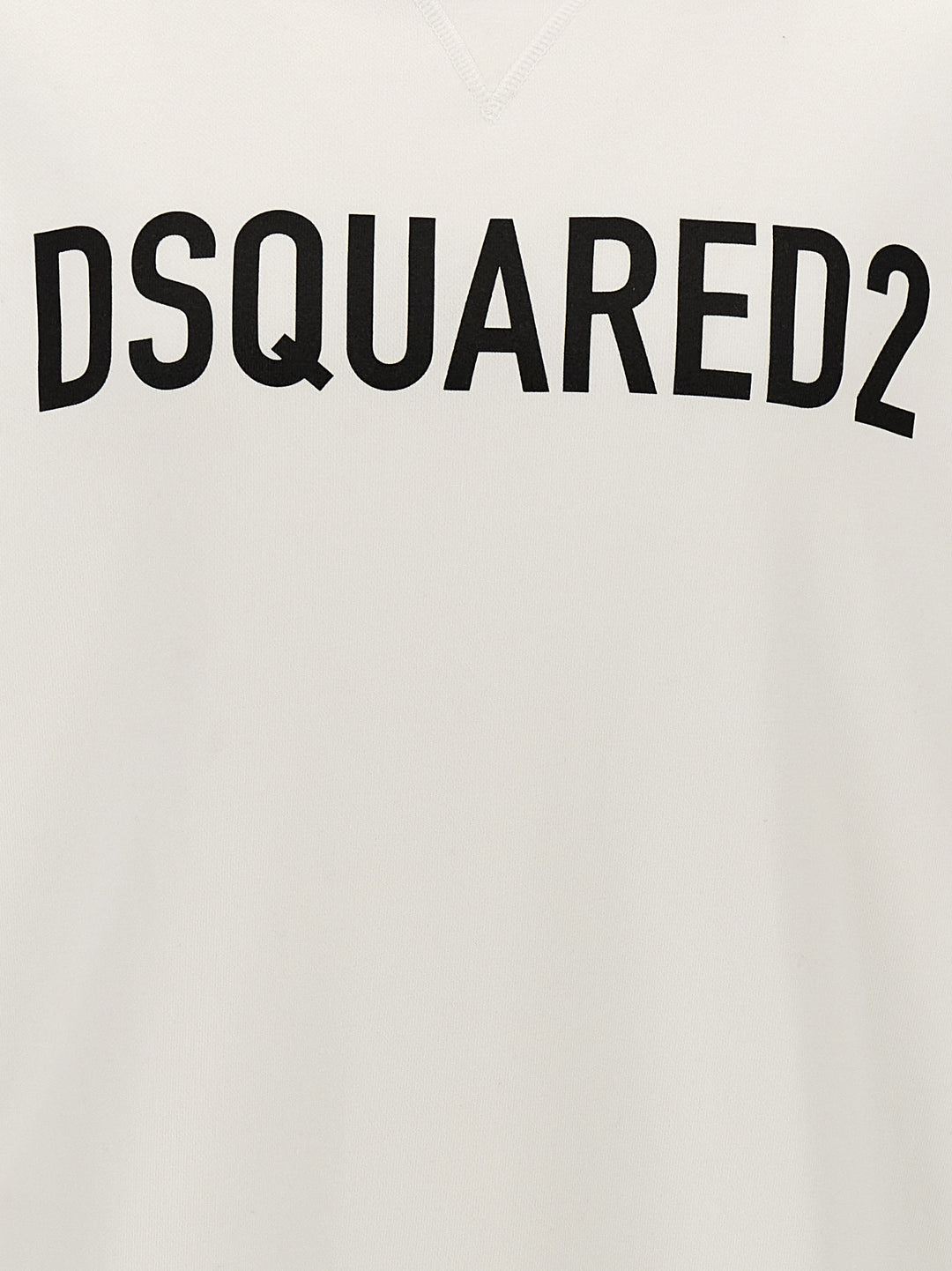 Dsquared2 Logo Print Hoodie Felpe - Bianco/Nero | f578bde46b3ebf43ea8cfca64cd966a005281841