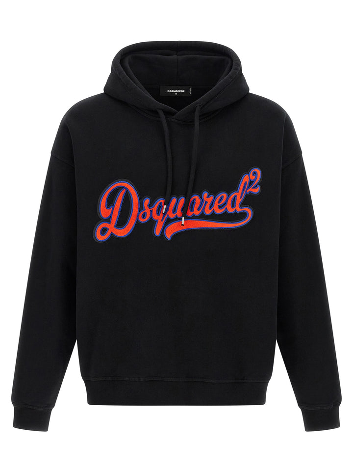 Dsquared2 Sponge Patch Felpe - Nero | 851f9342f1b20d39572c0814955cea34314f330e
