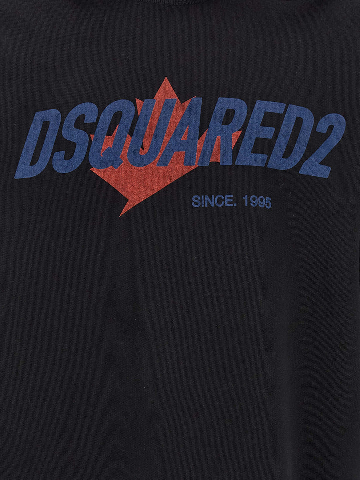 Dsquared2 Dsquared2 Logo Felpe - Nero | 374cbcd01ddbd71ec128510dbdf0501358df657a
