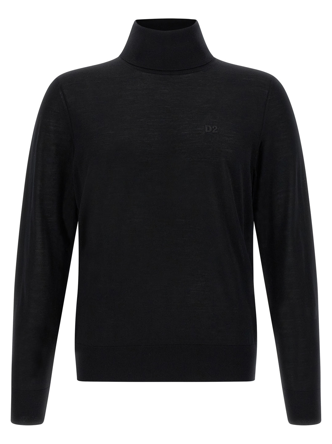 Dsquared2 Wool Turtleneck Sweater Maglioni - Nero | 881a5d24915ce4d5f24bffe1375d7f5f72e0ae1b