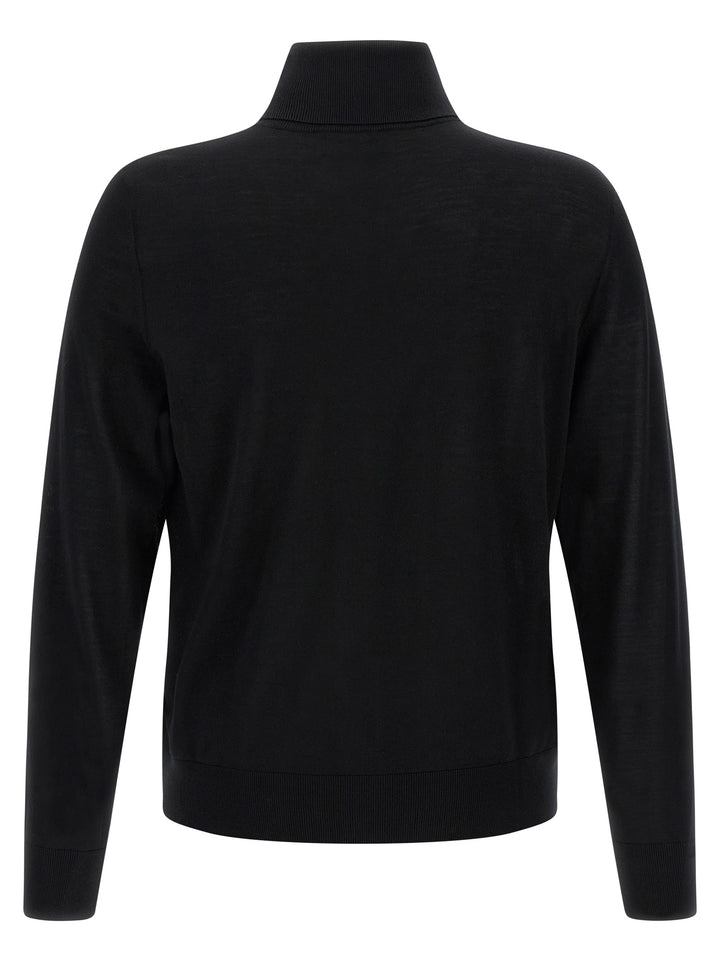 Dsquared2 Wool Turtleneck Sweater Maglioni - Nero | 7f7b57af840010e0da27dbfd21e8f8b6b1c1a979