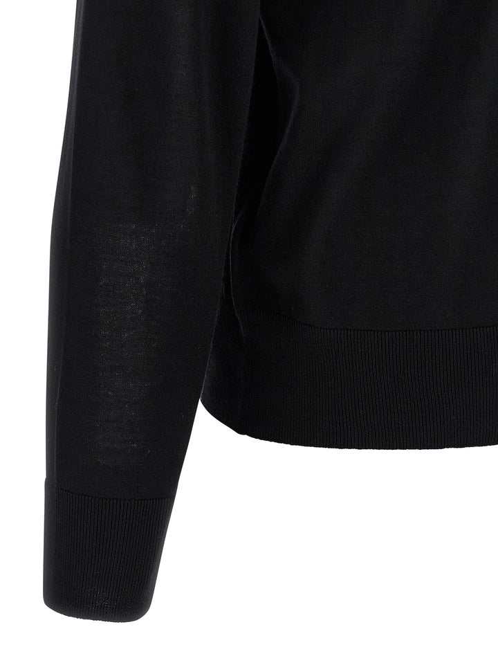 Dsquared2 Wool Turtleneck Sweater Maglioni - Nero | f235e4ca89b4b584718a63964c2d700ee99279ca