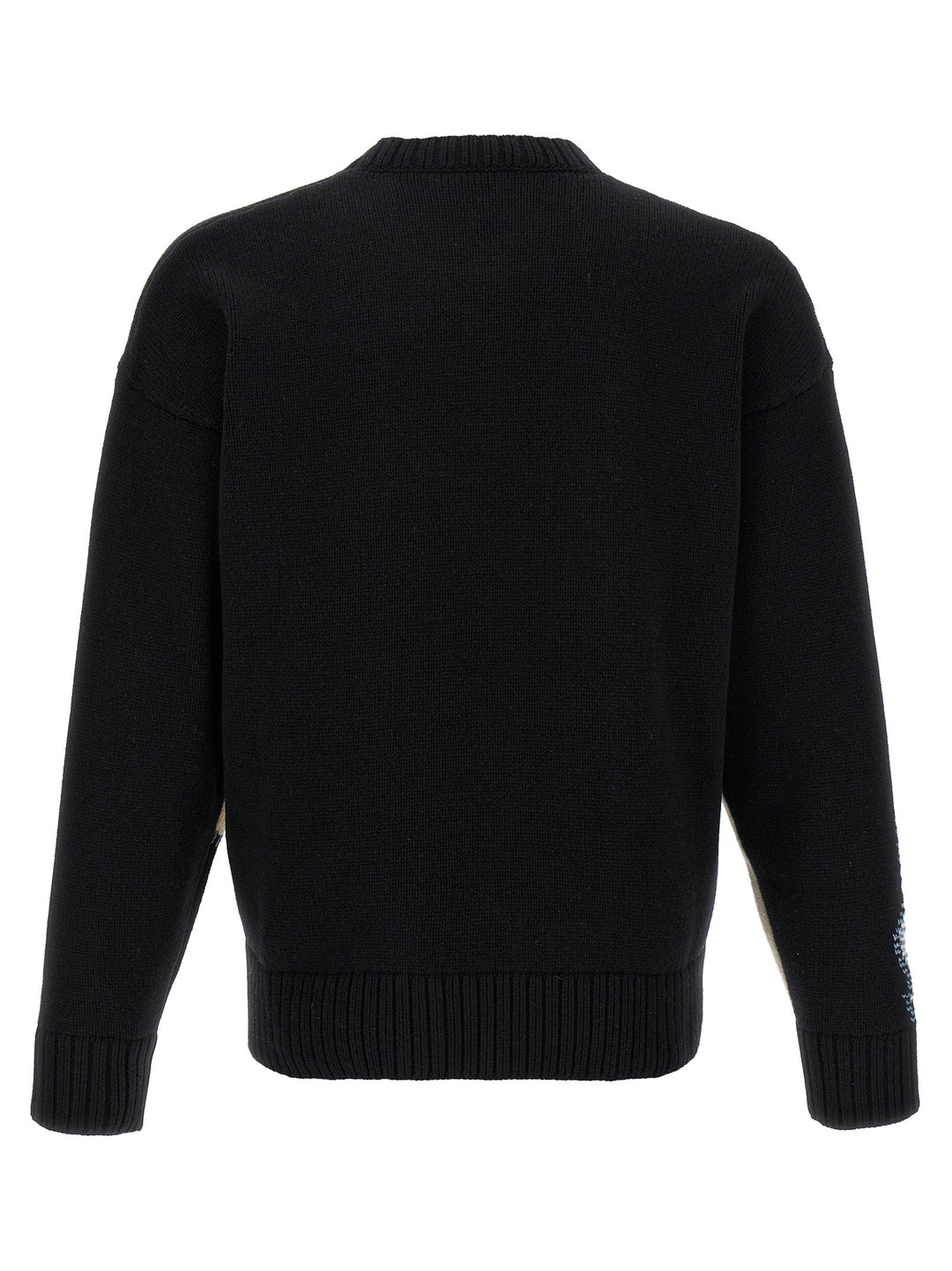 Dsquared2 Two-Tone Sweater Maglioni - Bianco/Nero | 25150cdb5c39f03313bbc5027db0166774c10d3d