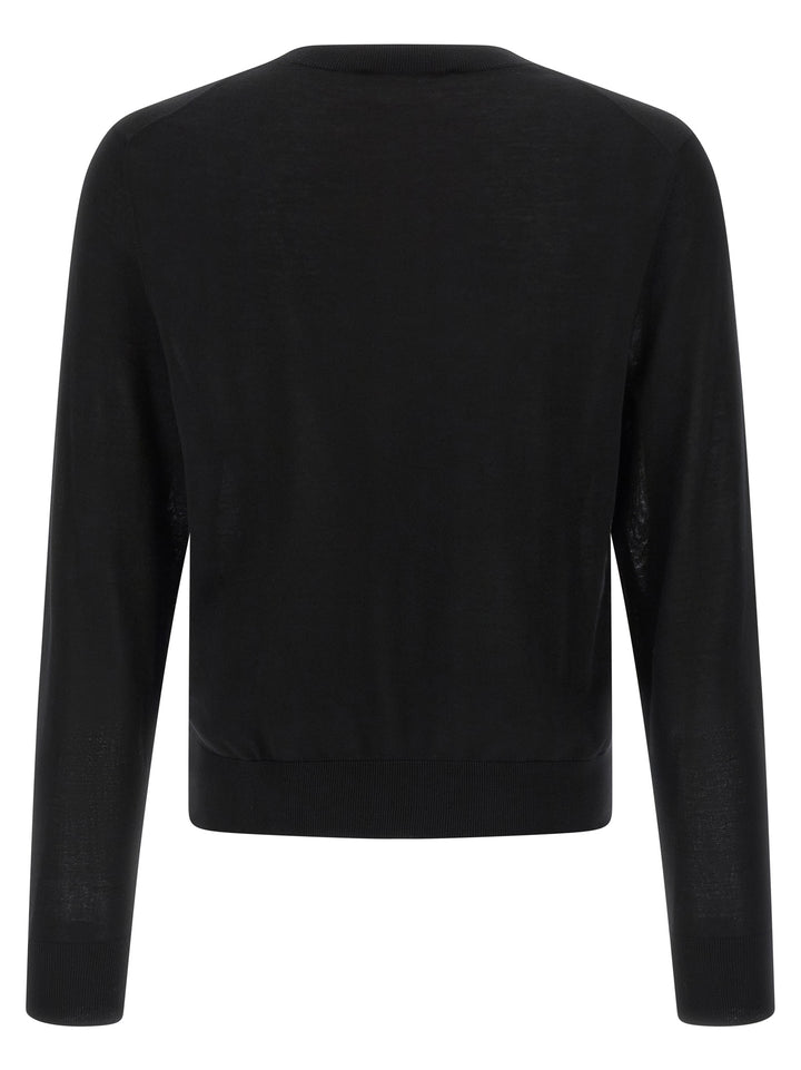 Dsquared2 Wool Sweater Maglioni - Nero | 82d0aaf8ed63acdce6f0fea118eca9a0e65a403d