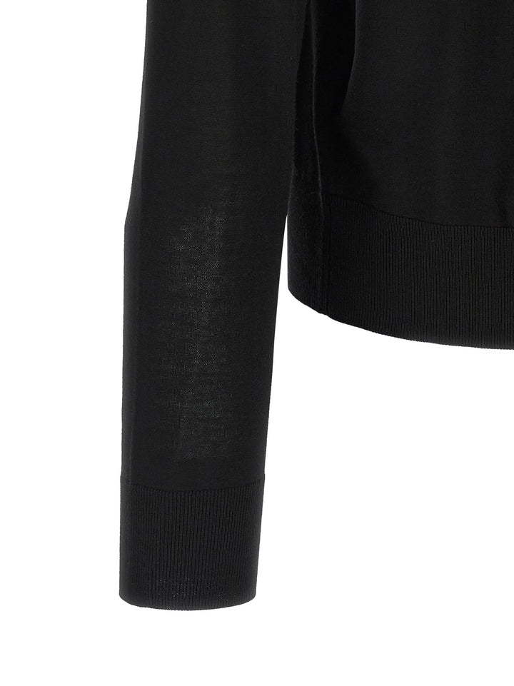 Dsquared2 Wool Sweater Maglioni - Nero | 1e953e136119f63bc1da24d79839b55008bead7b