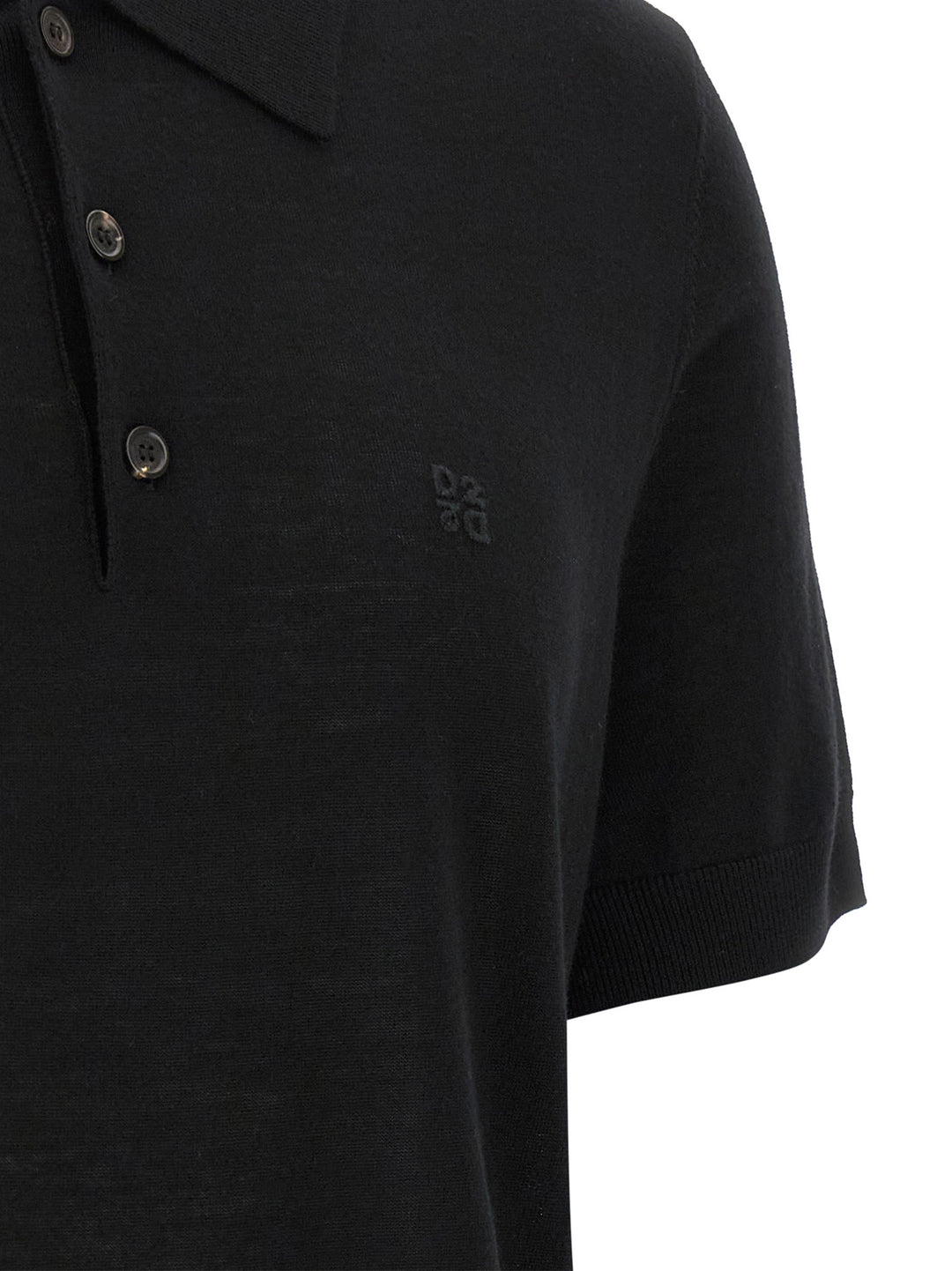 Dsquared2 Wool  Shirt Polo - Nero | 0ac2e30f894b9f771d6c1ddca52ca39f9cd4df98