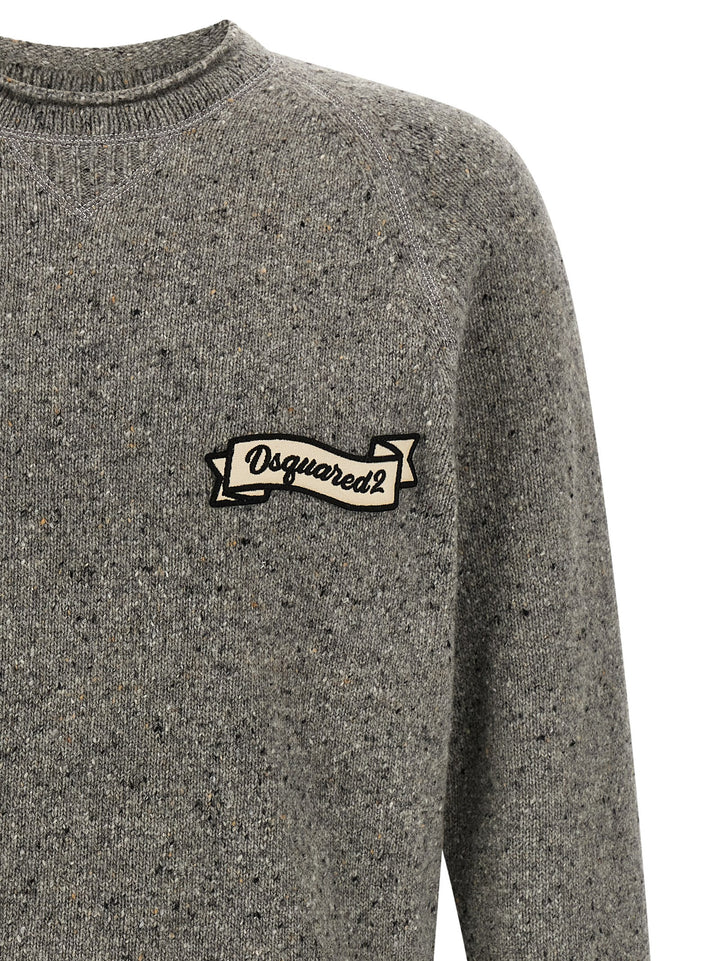 Dsquared2 Knop Yarn Maglioni - Grigio | 479b4dbe73525bc466aa0bf8fc0ab03aa9861ebf