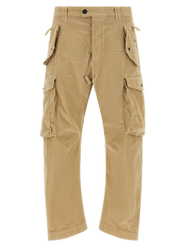 Multipocket Pantaloni Beige