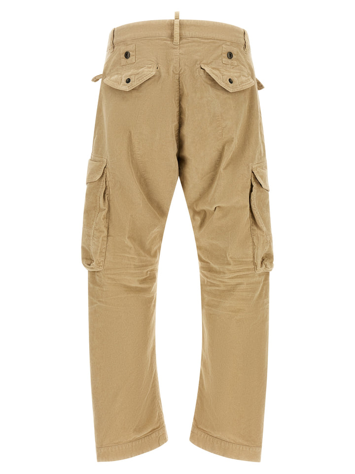 Dsquared2 Multipocket Pantaloni - Beige | 52dbb44145f967c04d88d6d0b070219fe9744b60