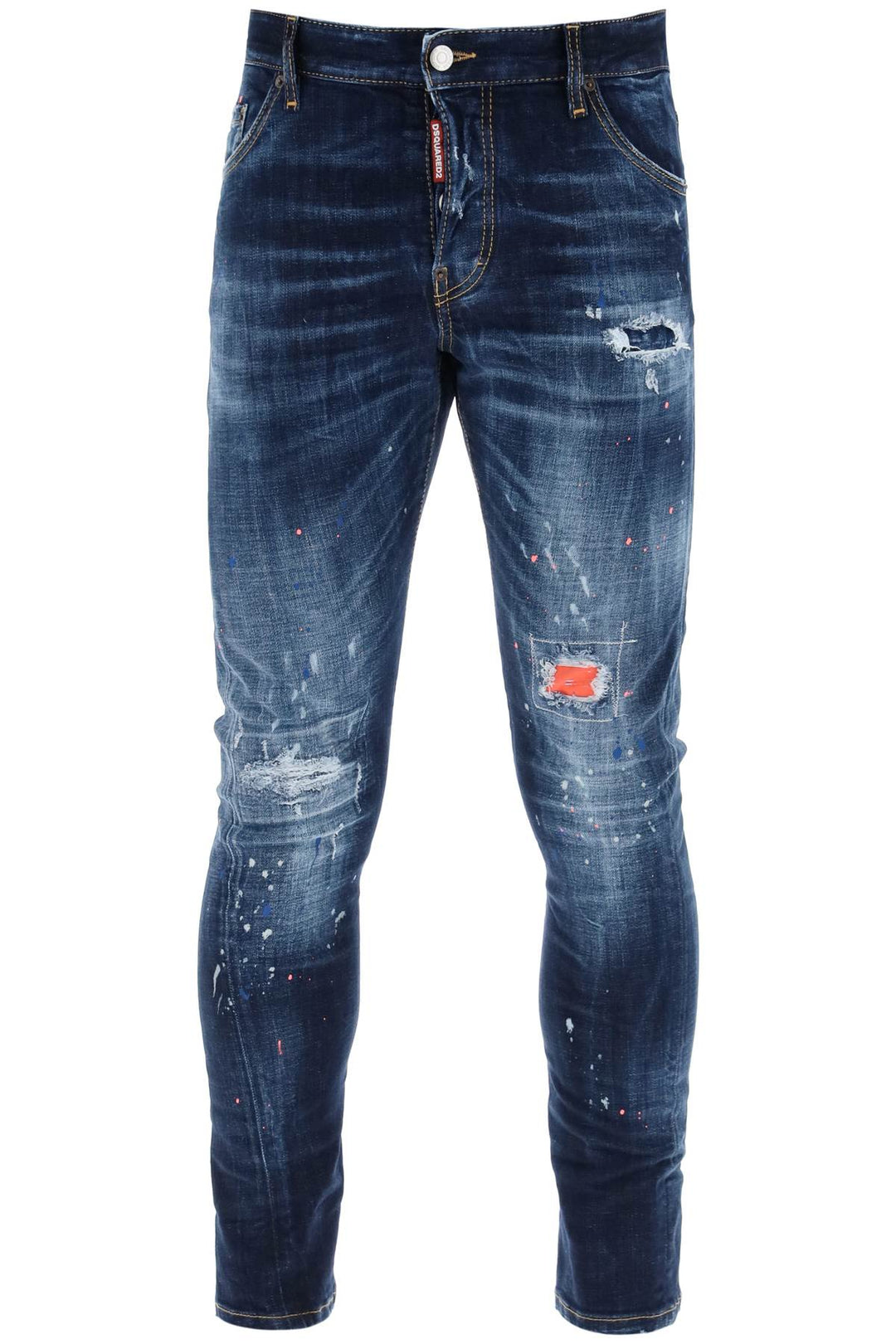 Jeans Sexy Twist In Dark Neon Splash Wash