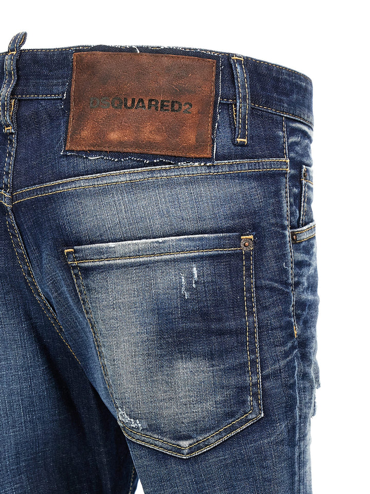 Dsquared2 Skater Jeans - Blu | 7a89381d788e56b69c4f54e283bf8eadd8b41f1a