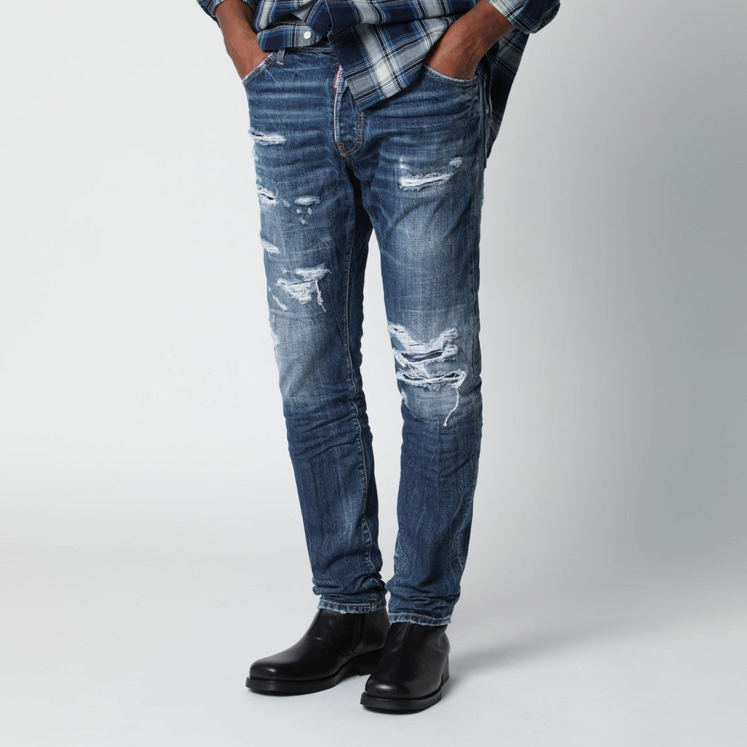 Dsquared2 Pantaloni - Blu | 5fc35ffe2e1162da26d952f7f4789ad499b0a2fc