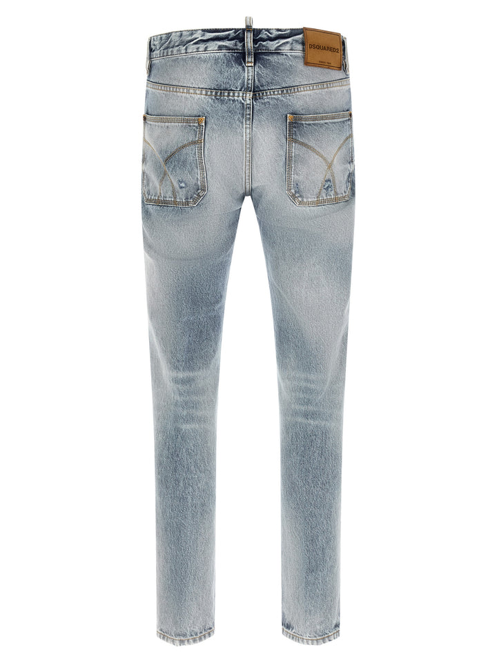 Dsquared2 Teddy Jeans - Celeste | ac8dda52002749c6bc390ab9d691e4d962f32ff5