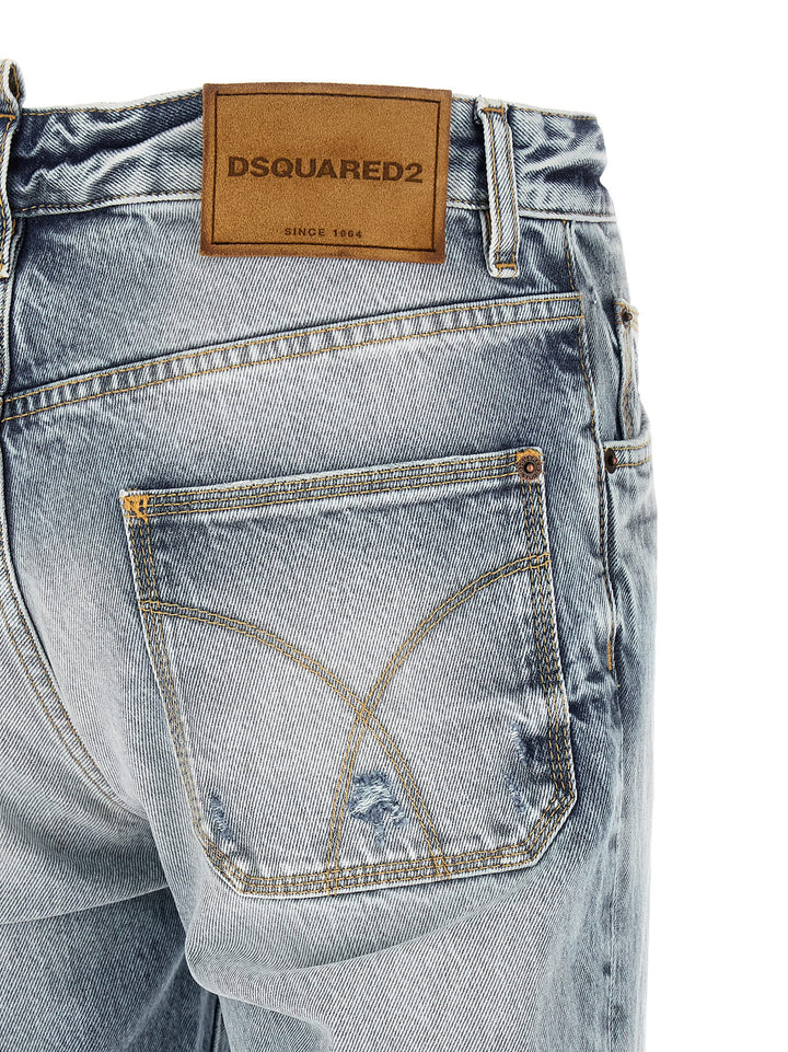 Dsquared2 Teddy Jeans - Celeste | ba1735835df05943dd7444bc2a84893f63a0304e