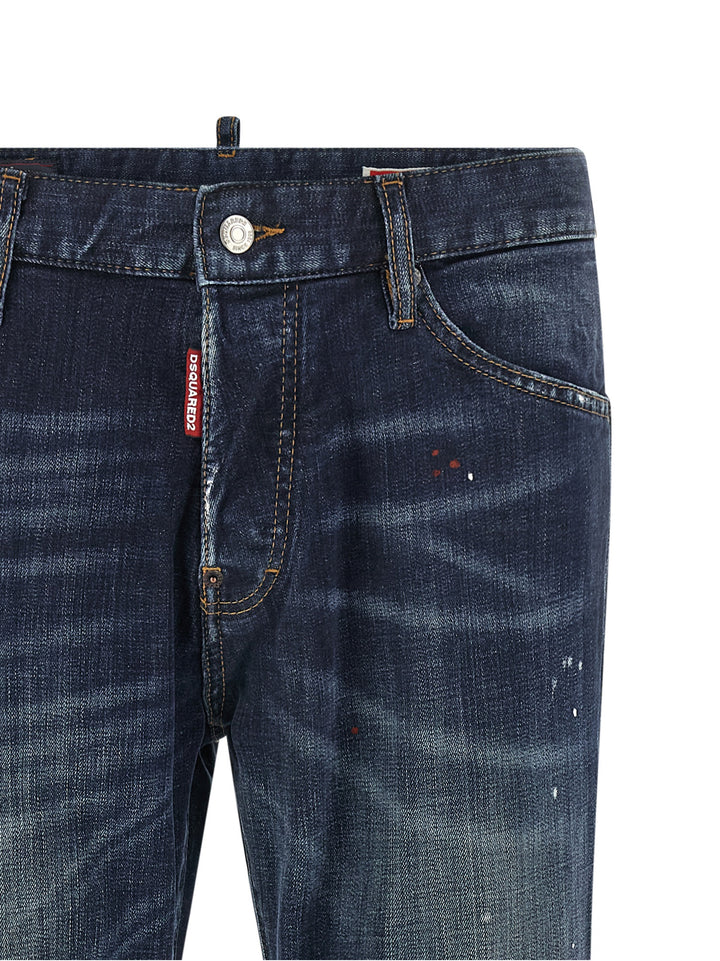 Dsquared2 Teddy Jeans - Blu | c4657b38e691b2bdd9b0b7d019a50f689bb42fdc