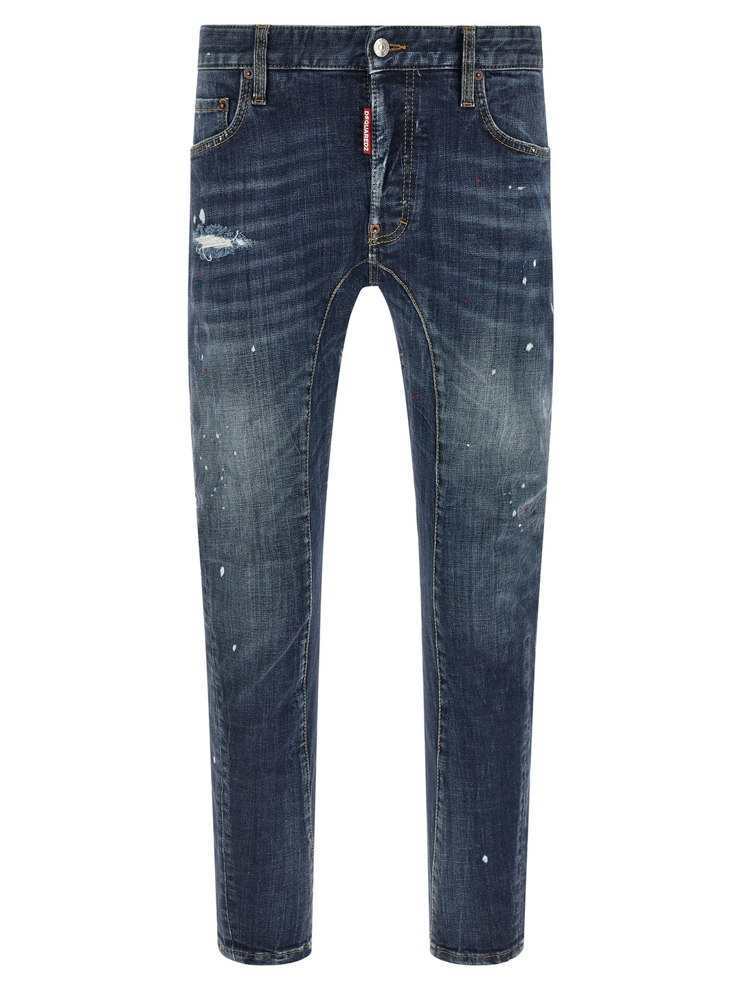 Dsquared2 Tidy Biker Jeans - Blu | 294b040bd9de07d3356e75575982db9701b83221