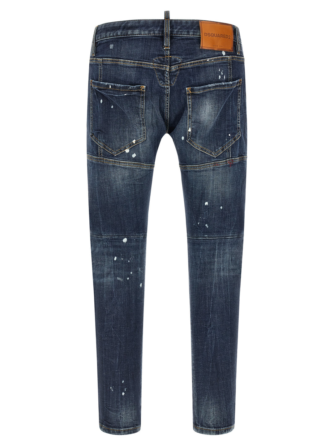 Dsquared2 Tidy Biker Jeans - Blu | 15e57a7becaa366478a42cf2f6b8ca28954887f0