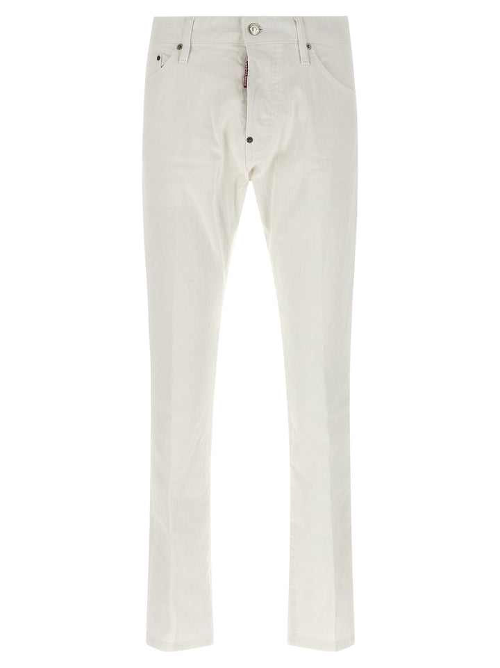 Dsquared2 Teddy Jeans - Bianco | 6487ce9645cc3559d9459cf4057d9d2e2a6f1c6a