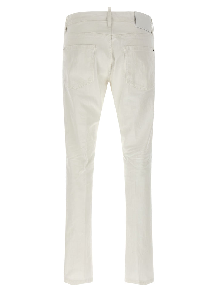 Dsquared2 Teddy Jeans - Bianco | 87cabbeb2a4d7a7b70999812e17cef1537bdad67