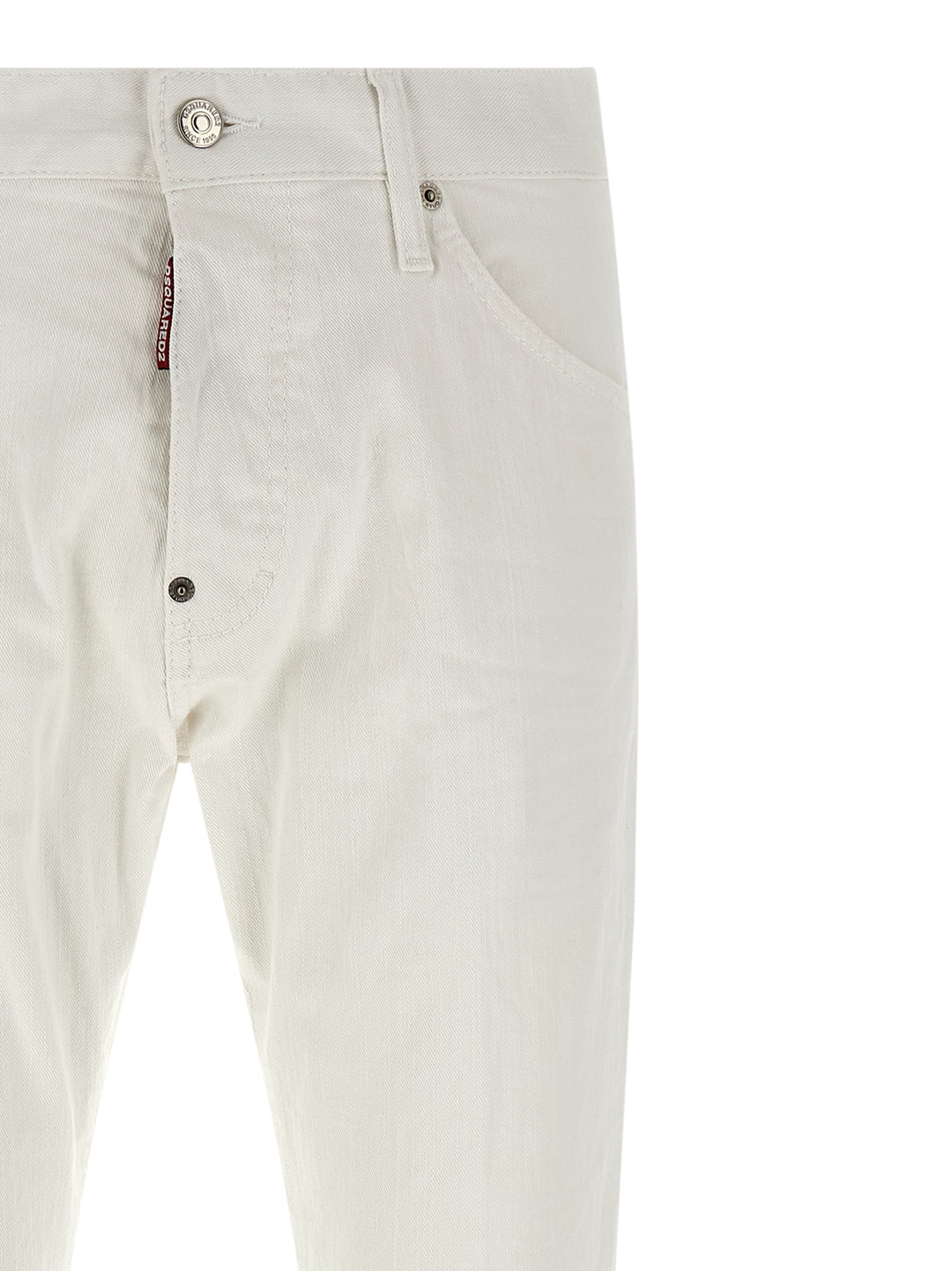 Dsquared2 Teddy Jeans - Bianco | 9e94e4b325d9b879556950a26360d9f622b91709