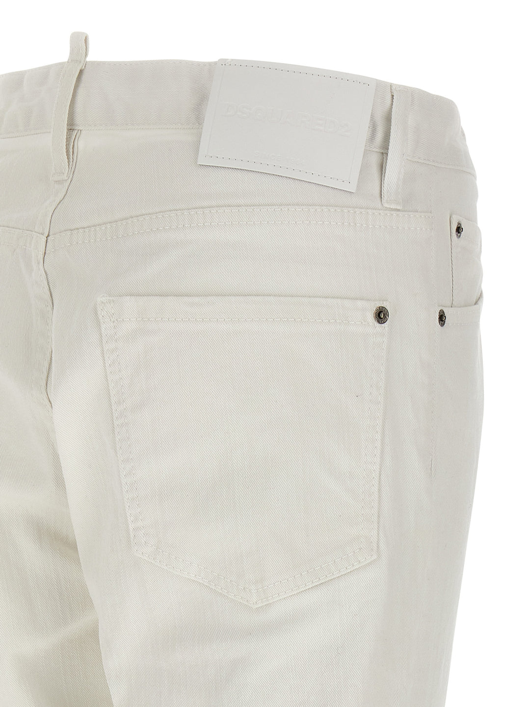 Dsquared2 Teddy Jeans - Bianco | db7fd53c12d246cf40c50a2c297f212f253c2496