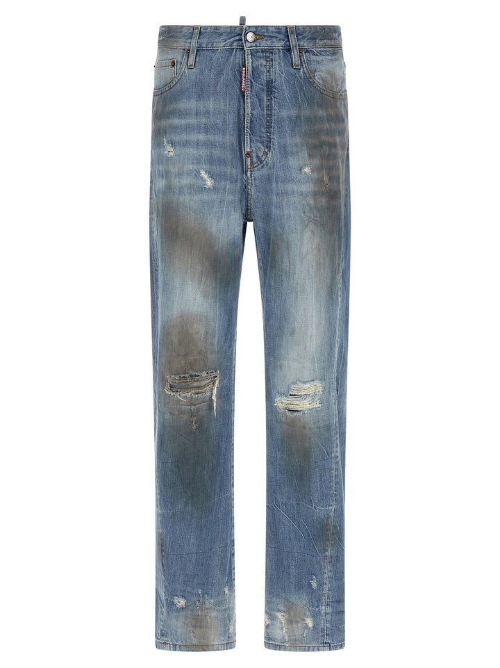 Dsquared2 Loose Twisted Jeans - Blu | df6dc6346720c21b984bce4e2e1c0d9e14569fb0