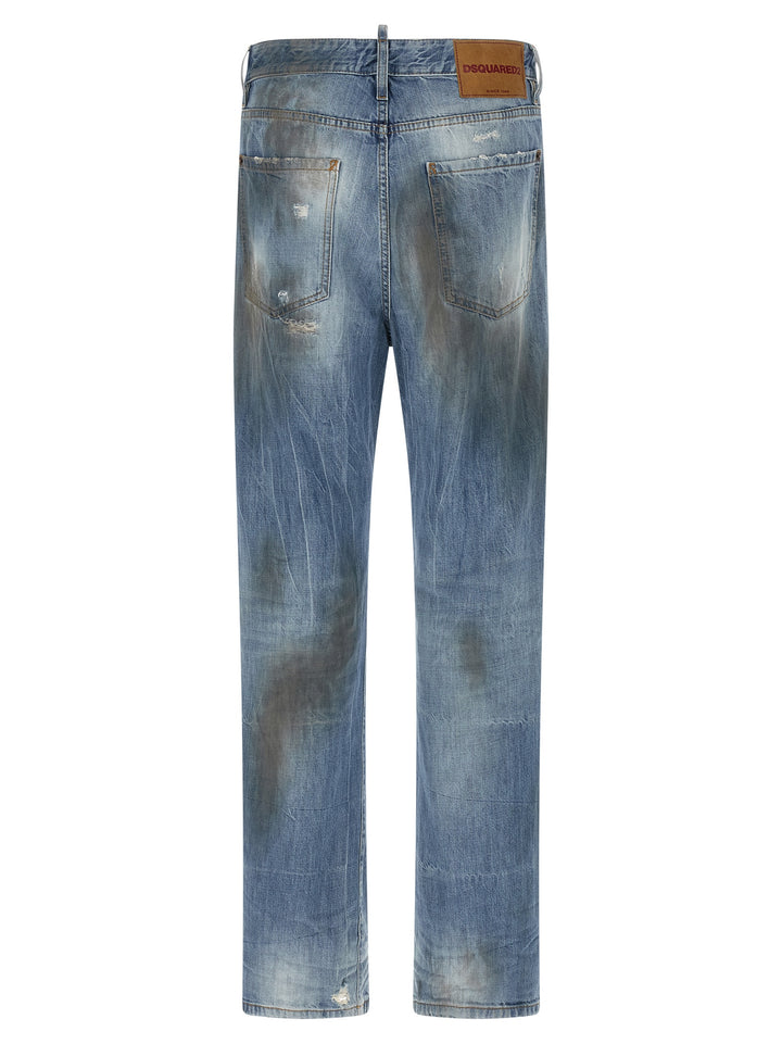 Dsquared2 Loose Twisted Jeans - Blu | aa7813106dd96dd11e86d61ed61234b9cd4bc026