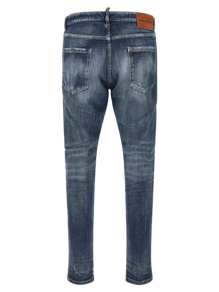 Dsquared2 Teddy Jeans - Blu | 81e03ddc2b67d0a9808ebb355829fabc7718c4de