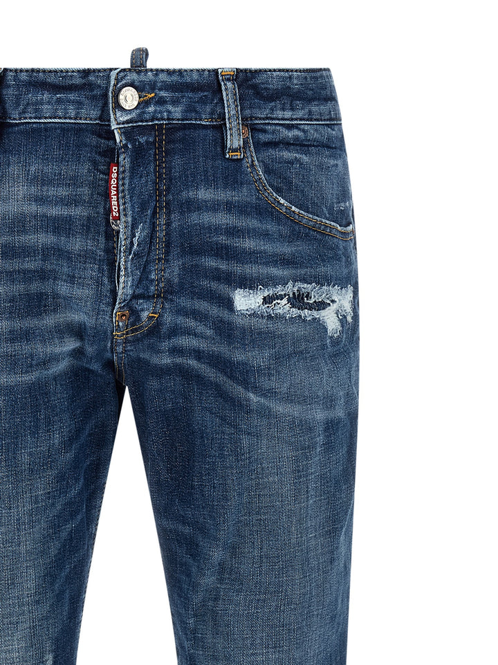 Dsquared2 Skater Jeans - Blu | 1dbeb2189a280e718444ebe516643e42e8b9f2ae