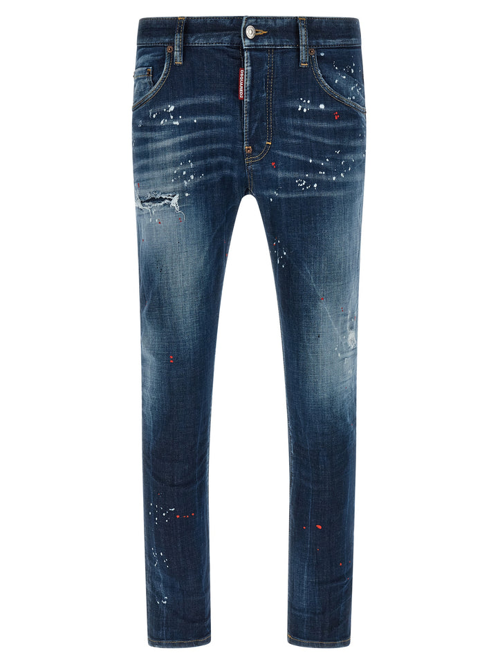 Dsquared2 Skater Jeans - Blu | 400ffe485caf8076cac2b1549826859327453ee7