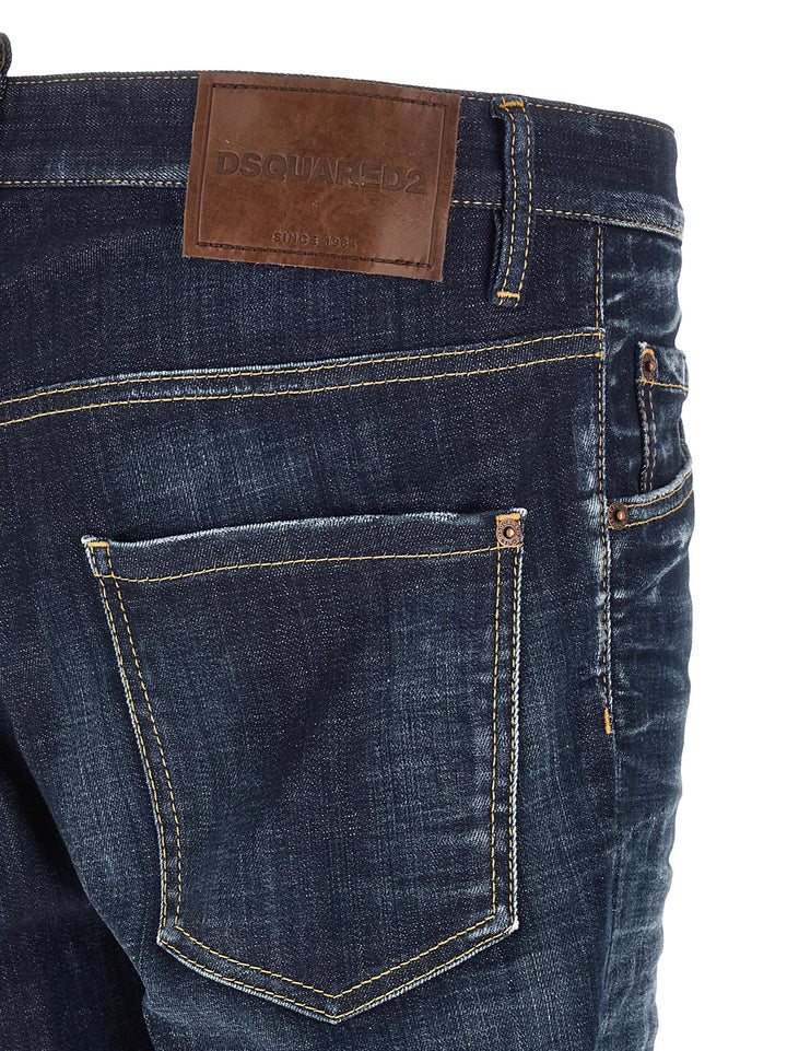 Dsquared2 Skater Jeans - Blu | 87ba6b2ea88cbb022a6fd478c5057f47c8b96c37