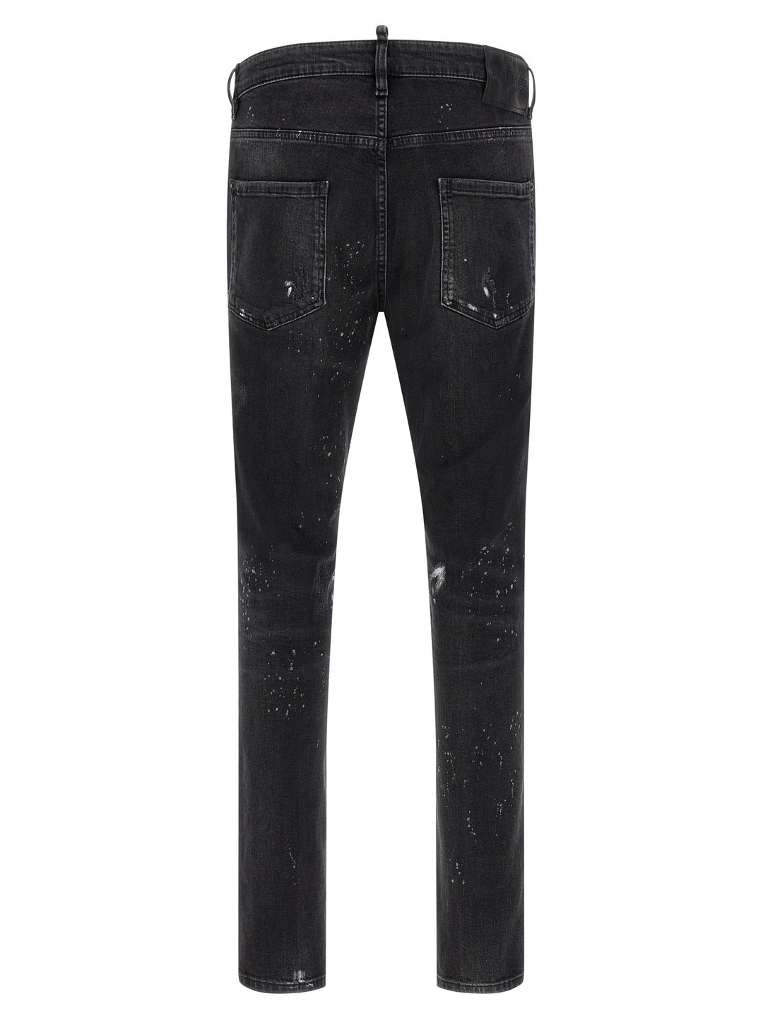 Dsquared2 Splatter Paint Jeans - Nero | f3a07a9b59dd406670b25a8881a1d020ec625ccf