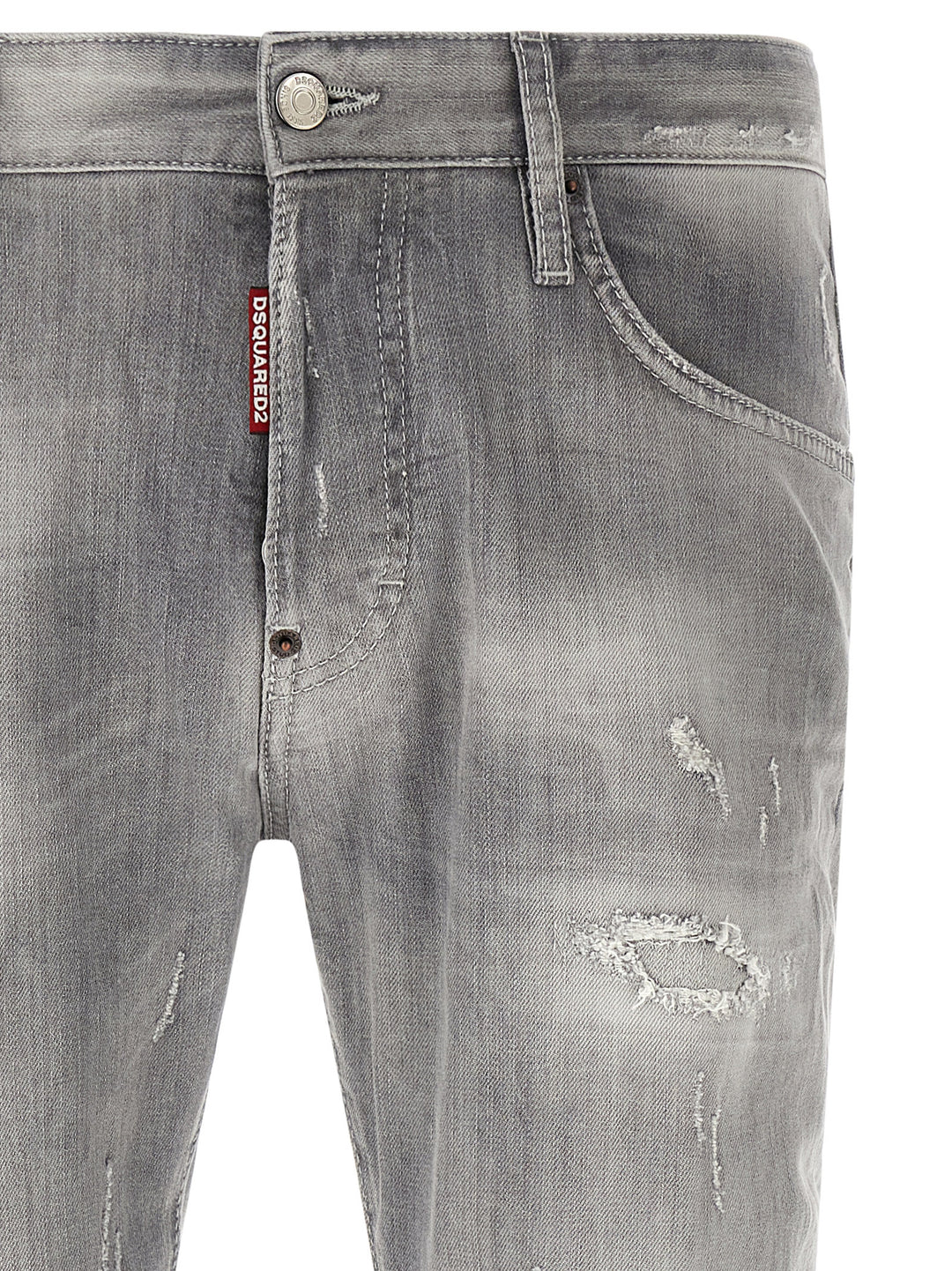 Dsquared2 5 Tasche Jeans - Grigio | ebec1ff624189d137263f914de425ea38fbd438e