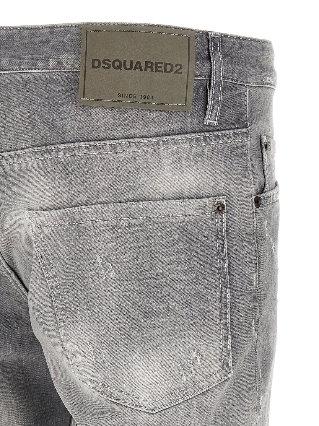 Dsquared2 5 Tasche Jeans - Grigio | 8341decde7d417ce88dd5ae2c88f47ce469949f8