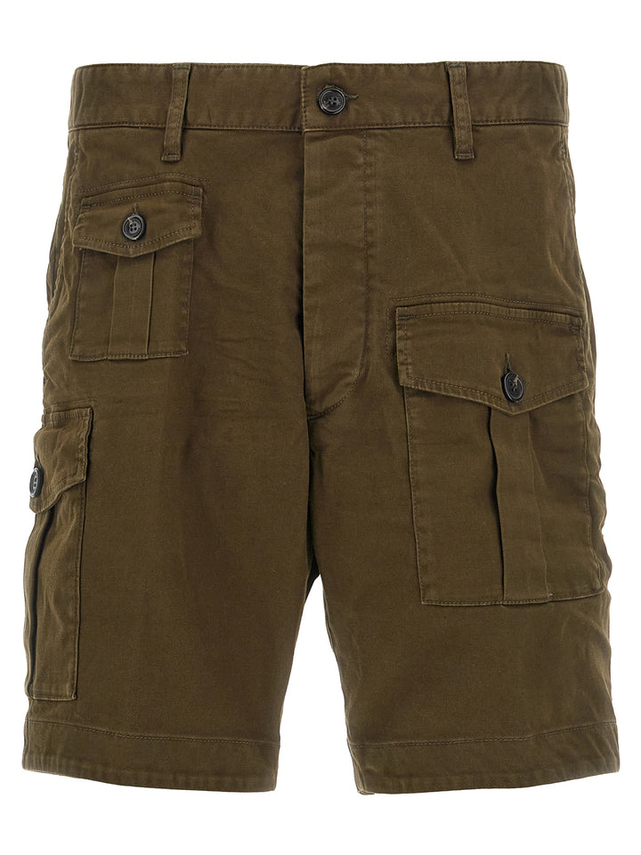 Dsquared2 Sexy Cargo Bermuda e Short - Verde | 3db8f43e2ec0b3614875562e0bacc85d83ea920a