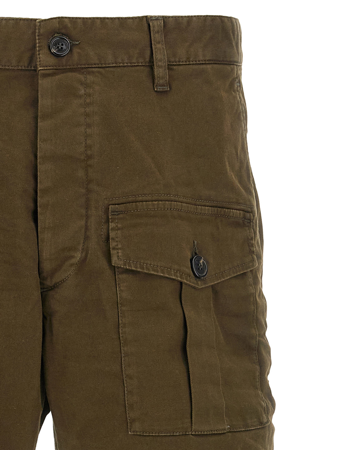 Dsquared2 Sexy Cargo Bermuda e Short - Verde | b78503fa5c6a961dba99533f27c9575d5042c75b