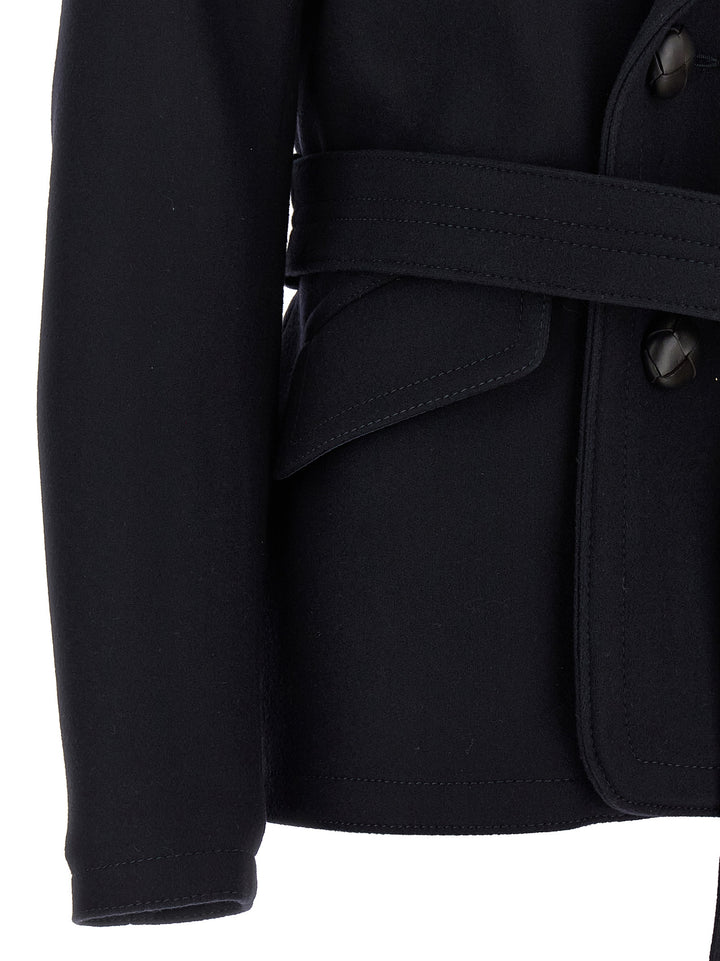 Dsquared2 Peacoat Robe Trench e Impermeabili - Blu | 039cbf7e43ebece12f1e963309c7ca9d8a6bbf23