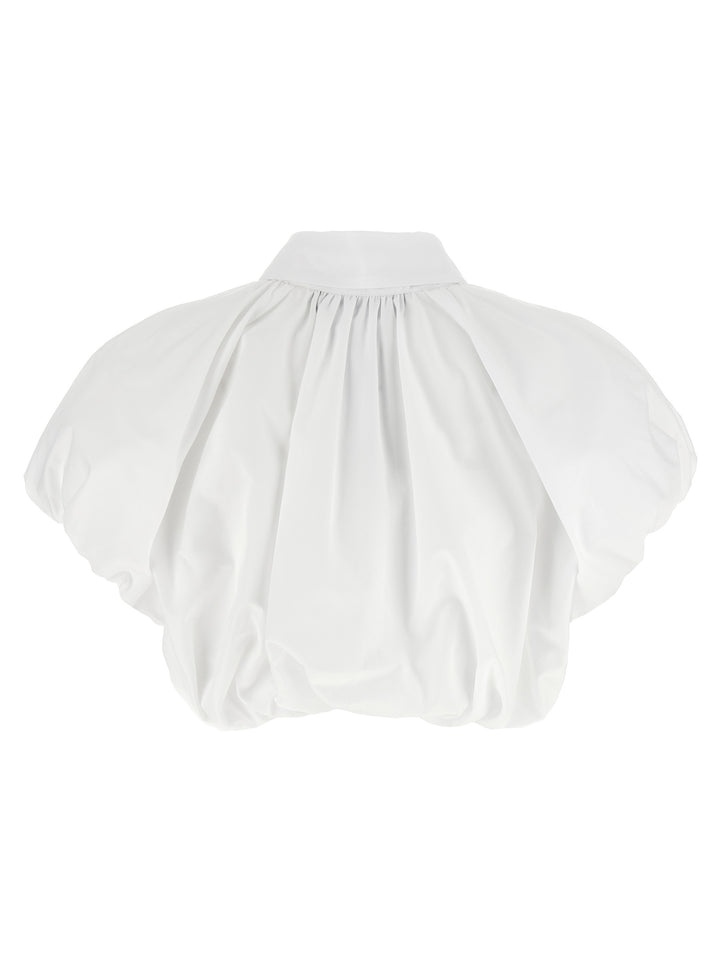 Dsquared2 Cropped Shirt Camicie - Bianco | 9e0b77a7c9467c126ca4f1e937f13c083fd4a7c1