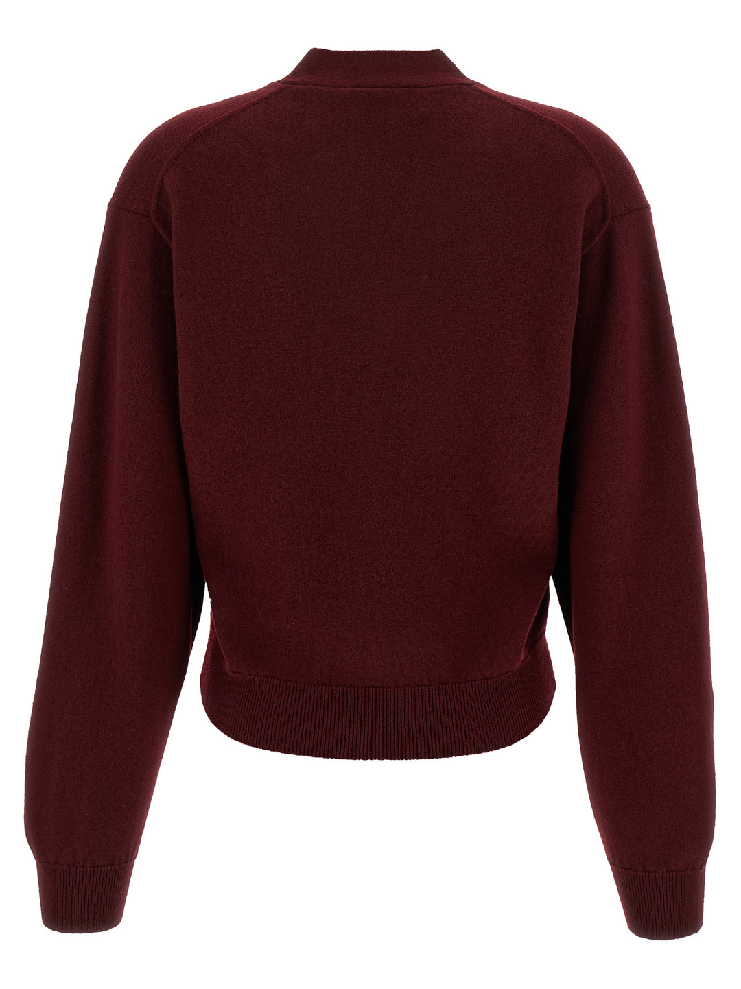 Dsquared2 Cropped Sweater Maglioni - Bordeaux | 298d777597f7e19f52b6622b16de6ebccfd38293