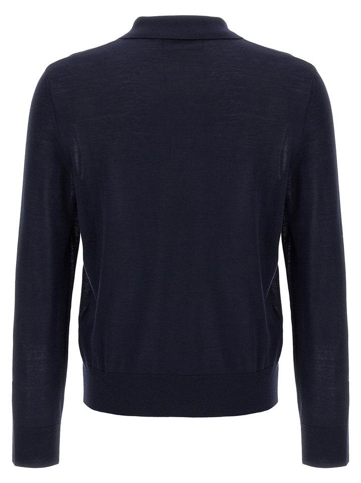 Dsquared2 Logo Embroidery  Shirt Polo - Blu | 235cca1ff3a487a5d5e6058611b1cb0a4ccc4023