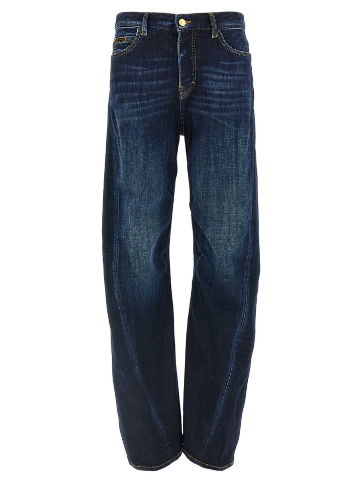 Dsquared2 D2 Twisted Jeans - Blu | 8c65eba65fba1f10224df25cf34f4864fb28245d